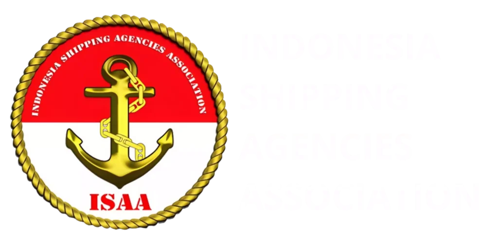 Isaa Logo with white text